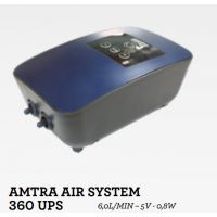 Компрессор безперебойный (аккумуляторный) двухканальный AMTRA AIR SYSTEM 360 UPS 6L/min