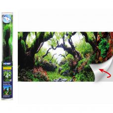 Задний фон для аквариума самоклейка Hobby Green Dream 120x50см