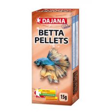 Корм для лабиринтовых рыб (петушков, гурами, макроподов) гранулы Dajana BETTA pellets 35мл