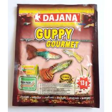 Корм для живородящих рыб в хлопьях Dajana GUPPY GOURMET 60 мл