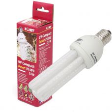 Лампа ультрафиолетовая для рептилий Hobby UV Compact Desert 8% UV-B, 23 W HB37335