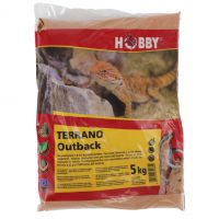 Грунт для террариума пустынный песок Hobby Terrano Outback red 0-1мм 5кг 34084