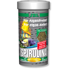 Корм для аквариумных рыб JBL Spirulina (хлопья на растительной основе) 250мл 30001