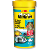 Корм для аквариумных рыб JBL NovoMalawi (хлопья для травоядных цихлид) 250мл 30010