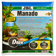 JBL Manado Dark 3л (питательная подложка для аквариумных растений) 67035