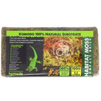 Торфяной мох для террариума Komodo Habitat Moss 100г 4.5л 83030