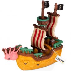 Декорация для аквариума Корабль Kruger Meier Pirate Ship S 16x6x15см KM16614 Декорация для аквариума Корабль Kruger Meier Pirate Ship S 16x6x15см KM16614