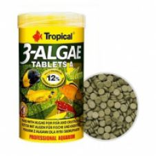 Корм Tropical 3-ALGAE TABLETS A из водорослей (таблетки) 250мл 20734