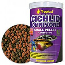 Корм Tropical Cichlid Omnivore Small Pellet для цихлид (гранулы) 10л 60959