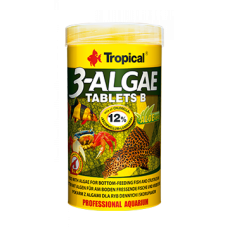 Корм Tropical 3-ALGAE TABLETS В из водорослей (таблетки) 250мл 20744