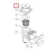Крышка&nbsp;для&nbsp;скиммеров&nbsp;Emaux серии&nbsp;EM0130/EM0140/RO-7
