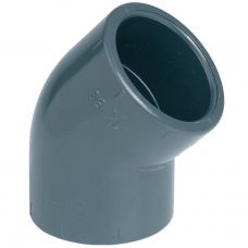 Угол ПВХ Effast RDRGYD2500 45°, d250 мм Угол ПВХ Effast RDRGYD2500 45°, d250 мм