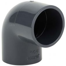 Колено ПВХ Era USE0232 90&deg;, d32 мм 