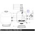 Уплотнительное кольцо 02011127 Emaux муфты крана MPV04 (бок. S700-S1200)