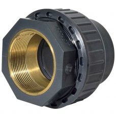 Муфта ПВХ Effast RGRBBD050F.N переходная, с внутренней резьбой d50x1-1/2" Муфта ПВХ Effast RGRBBD050F.N переходная, с внутренней резьбой d50x1-1/2"