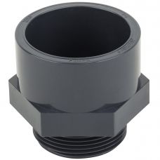 Муфта ПВХ Era US01275, с наружной резьбой d75х2-1/2" Муфта ПВХ Era US01275, с наружной резьбой d75х2-1/2"