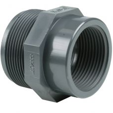 Переходник резьбовой ПВХ Effast RERRIE063E, d2"x1-1/4" Переходник резьбовой ПВХ Effast RERRIE063E, d2"x1-1/4"
