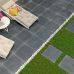 Плитка для террасы Aquaviva Granito Black, 595x595x20 мм Плитка для террасы Aquaviva Granito Black, 595x595x20 мм