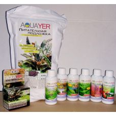 Удо Ермолаева AQUAYER набор для запуска растительного аквариума до 50 литров