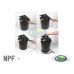 Напорный фильтр с УФ-лампой без насоса AquaNova NPF-10