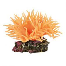 Декорация для аквариума Коралл анемон оранжевый 8см, Trixie 8888