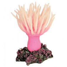 Декорация для аквариума Коралл анемон розовый 11см, Trixie 8889