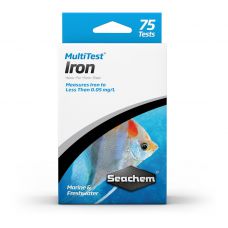 Измерение железа Seachem MultiTest Iron 75