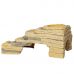 Пещера Repti-Zoo Leopard Gecko Rock Set 27x16,5x13см (ERS42) с укрытием, мисками и платформой для рептилий