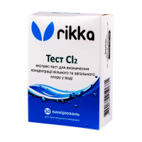 rikka Тест Cl2 на хлор в воде