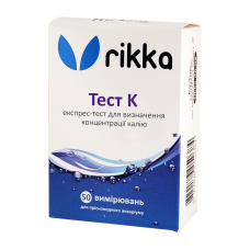 rikka Тест K на калий в воде