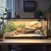 Светильник с зажимной ручкой и термостатом ReptiSun Temperature Control 200W