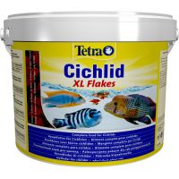 Корм для рыб Tetra Cichlid XL Flakes хлопья для крупных цихлид (хлопья) 10л 201415