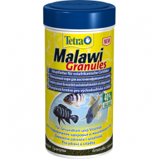 Корм Tetra Malawi Gran для питания всех травоядных цихлид (гранулы) 250 мл 255890 