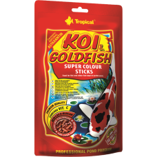 Корм Tropical KOI & GoldFish Super Color для окраса прудовых рыб 21л 40529